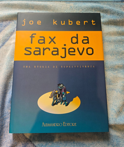 Joe kubert fax sarajevo - joe, da