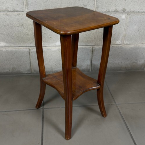 Tavolino legno quadrato - quadrato, due