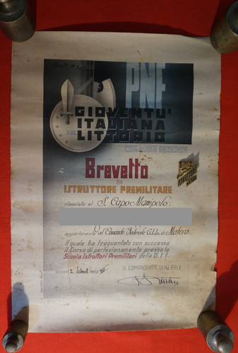 Diploma distintivo da - distintivo,