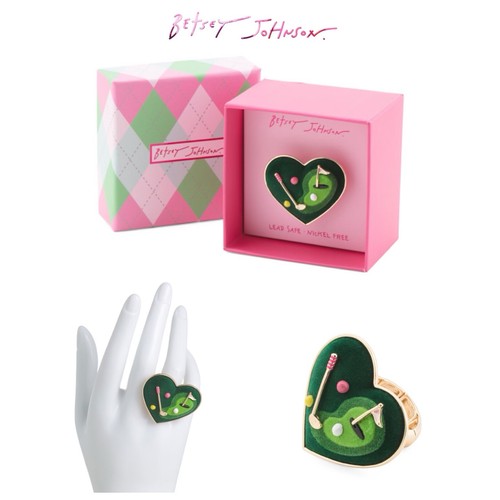 Anello elastico betsey johnson - elastico,
