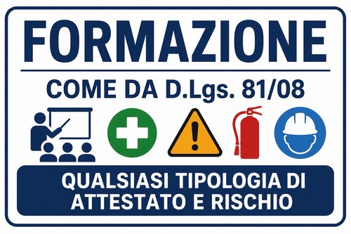 Formazione come lgs - formazione, da