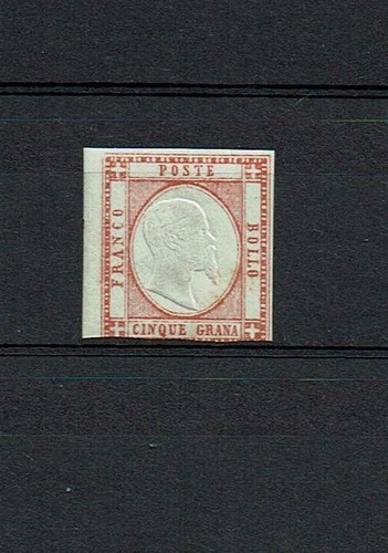 1861 regno 5 grana mnh - 1861,