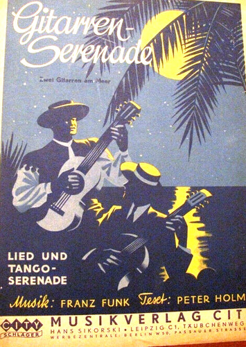 Gitarren serenade lied und - lied,