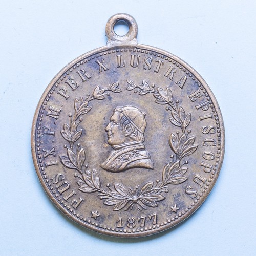 Pio medaglia 1877 - pio, ix