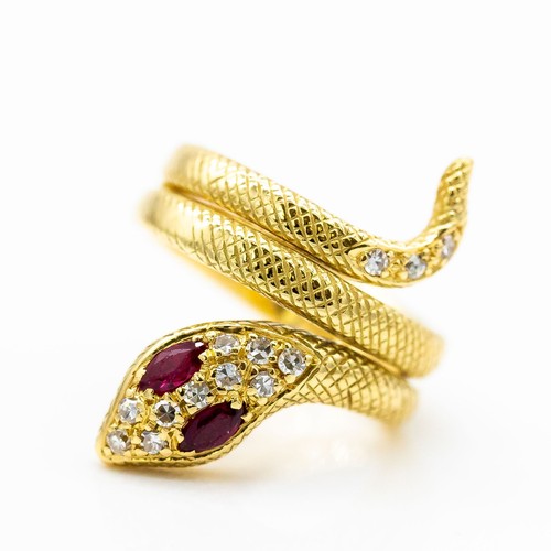 Anello serpente 750 - anello,