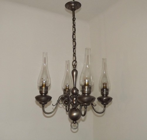 Lampadario fiammingo luci - lampadario, 4