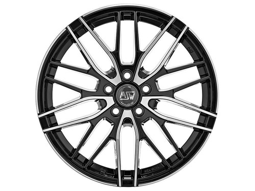 Set cerchi lega msw black - msw, 72