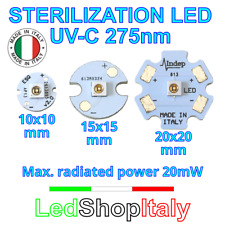 UVC LED 275nm 5-7V 1W Lampada