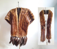 Capelet in vera pelliccia