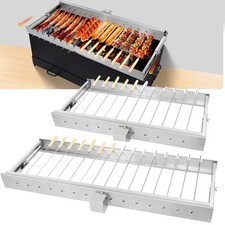 Girarrosto in acciaio inox per