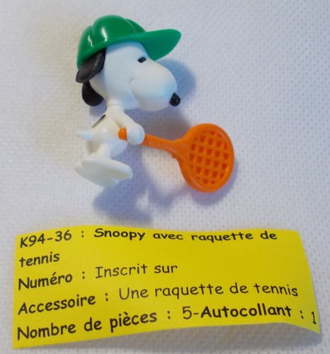 Kinder snoopy ses amis - amis,