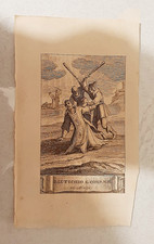stampa incisione d'epoca da