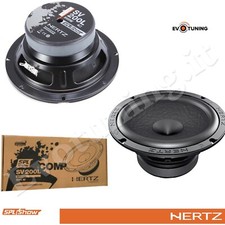 2 Woofer Hertz 20 cm SV 200 L Coppia Casse Altoparlanti 500W Serie Spl Show