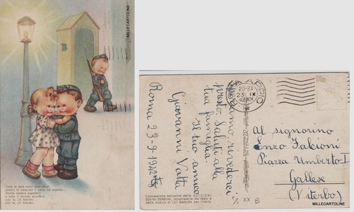 Bambino soldatino innamorato - bambino,