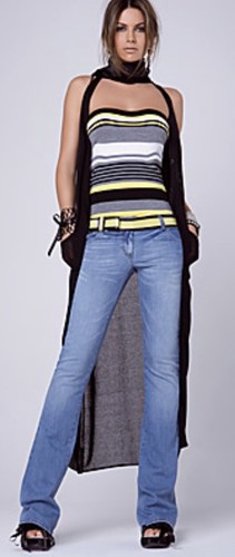 Denny rose gilet canotta lunga - denny,