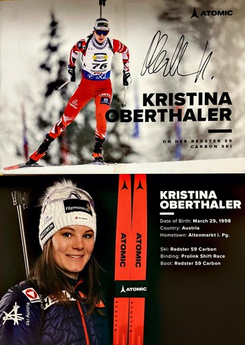 Autografo kristina oberthaler - kristina,