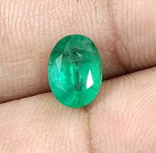 Smeraldo dello Zambia 1,82 ct pietra preziosa naturale media verde mare...