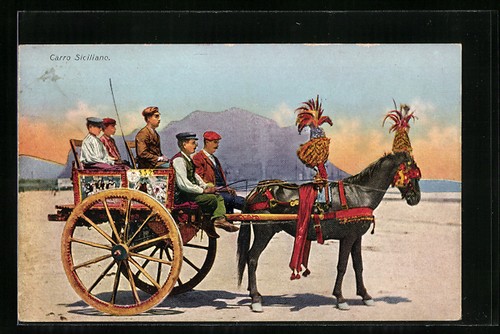 Carro siciliano carrozza - siciliano,,