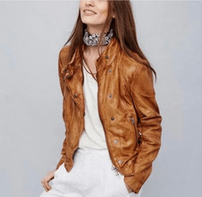 Free People Giacca di Pelle