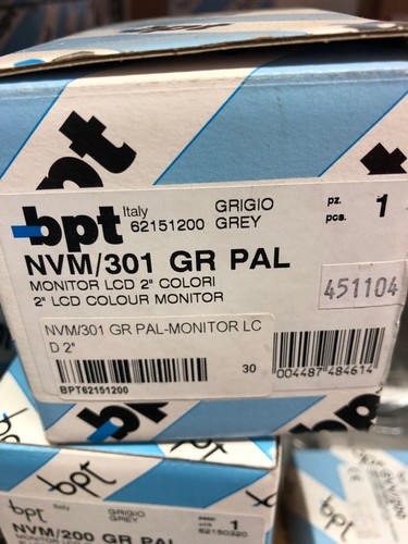 Monitor lcd bpt pollici - bpt, 2