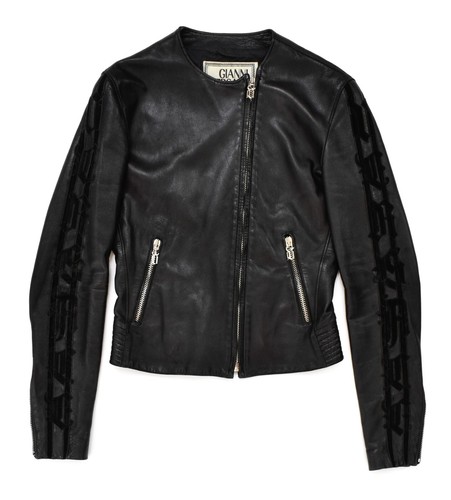 Giacca pelle gotica vintage