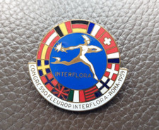 Pin's - Distintivo - Spilla Congresso Interflora Roma 1959