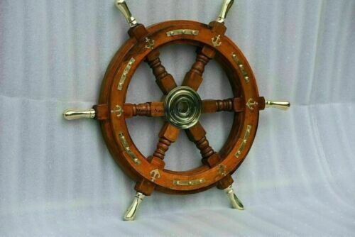 Ruota legno marrone - ruota, pirata