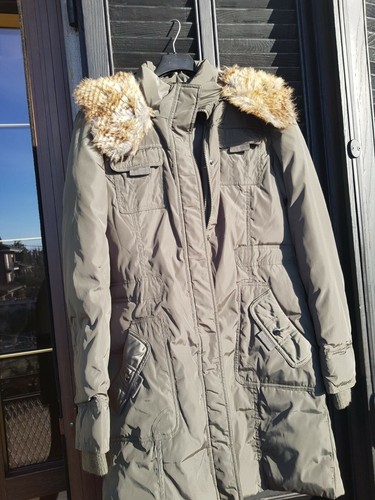 Parka donna invernale verde