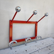 Appendiabiti industriale da parete anni 70 / 80 Vintage modernariato