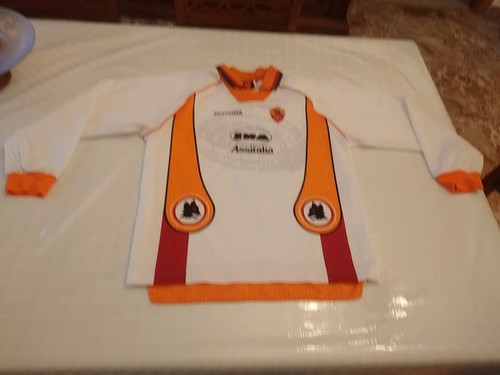Roma 1997 1998 camiseta - as,