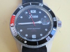 vecchio orologio da polso XTIME water resistant 100 metri policarbonato da uomo