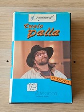 LUCIO DALLA TV RECITAL - VHS VIDEOBOX CANTAUTORI EX NOLEGGIO * RARISSIMA *