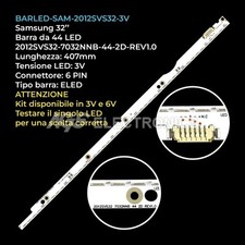 BARRA DA 44 LED TV SAMSUNG