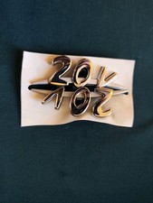 FIAT COUPE 2.0 20V TURBO  SCRITTA SIGLA STEMMA LOGO BADGE EMBLEM Original Bianco