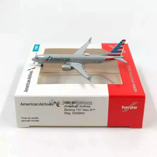 Herpa 500 american airlines - herpa, 1:500