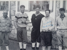 SIGNED Anderl Heckmair Photo