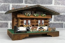 CASINA DI MONTAGNA DI LEGNO PORTAOGGETTI - 17,5X10X10 CM