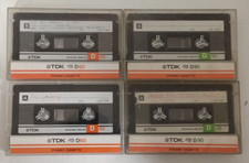 Lotto 4x TDK D 60 90 1986