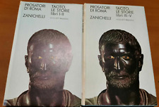 LE STORIE di Tacito Due Volumi completo Zanichelli Prosatori di Roma 1977 Libro