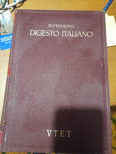 Novissimo digesto italiano