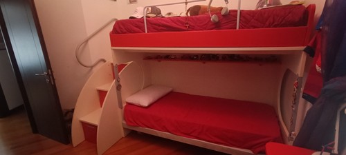 Letto castello singolo - letto,