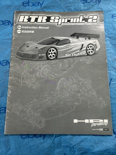 Hpi racing manuale istruzioni - hpi,