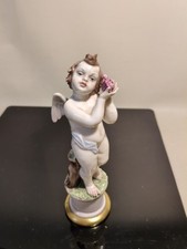 Angelo Putto In Ceramica Capodimonte