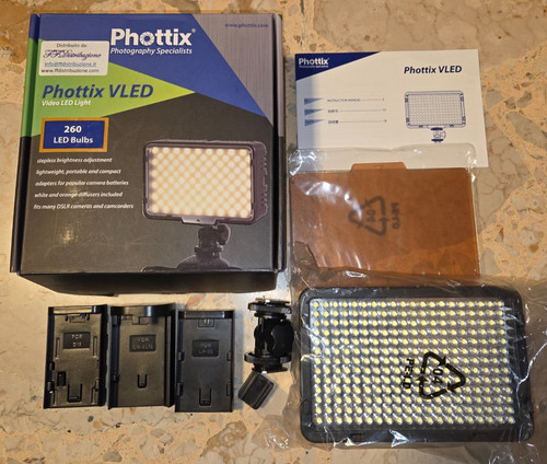 Phottix vled 260 video led - vled,