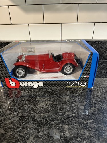 Bburago diecast red alfa - bburago,