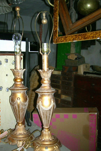 Lampade metallo dorato - lampade, in