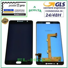 DISPLAY LCD PER ZTE VODAFONE SMART ULTRA 7 700 VFD700 TOUCH SCREEN VETRO NERO