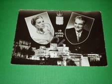 Cartolina Reali Monaco 19 Aprile 1956 - Matrimonio di Grace Kelly e Ranieri III