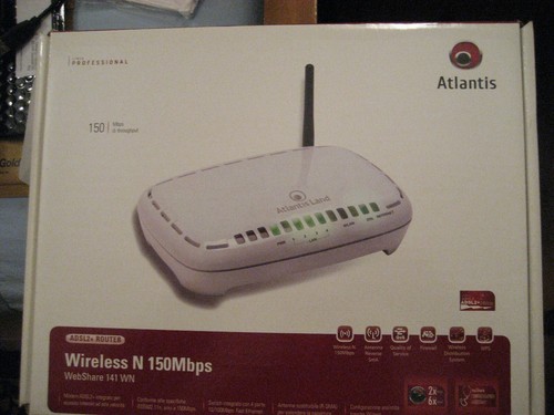 Router adsl atlantis - router, land