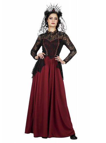 Costume vampiro gotico lady - vampiro,